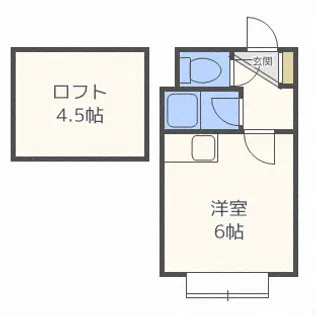 サザンコート美園【1階】の間取り