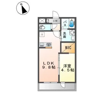 グランソレアード【2階】の間取り