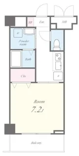 ブルーフォレスト【2階】の間取り