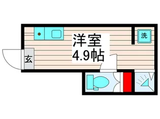 サークルハウス谷在家【1階】の間取り