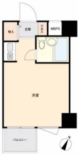 ライオンズプラザヨコハマ戸部【4階】の間取り