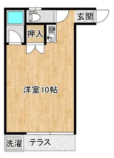 アルブール藤崎宮【1階】の間取り