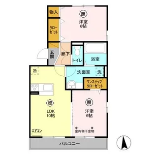 セントラルパーク【2階】の間取り