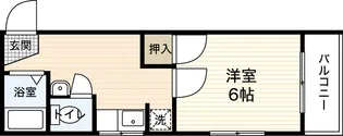 東雲本町88ビル【2階】の間取り