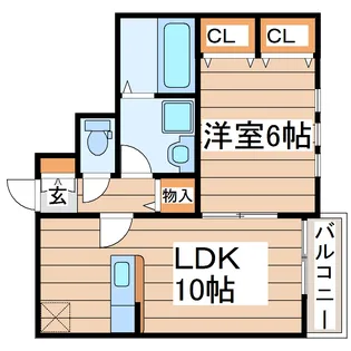 Grande神谷沢壱番館【1階】の間取り