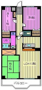 アクロ・プレステージ1【2階】の間取り