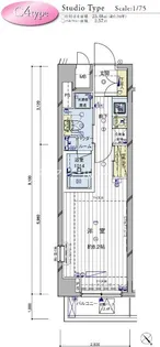 メインステージ奥沢【4階】の間取り