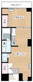 レイスギナミ【1階】の間取り