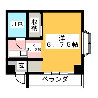 アミティエ伊勢【2階】の間取り
