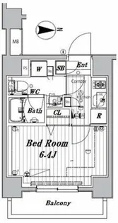 メイクスデザイン大森【10階】の間取り