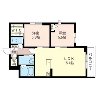 パストラル【3階】の間取り