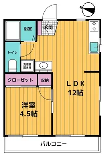 グリーンコーポ【2階】の間取り