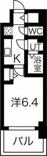 メイクス名駅南II【14階】の間取り