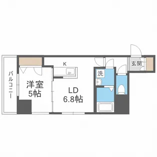 アルファスクエア北15条【15階】の間取り