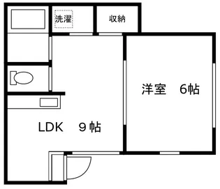 リブハウス南III【1階】の間取り