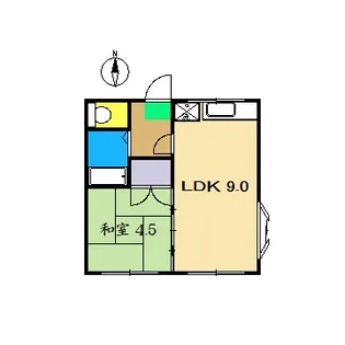 いとうコーポ【2階】の間取り