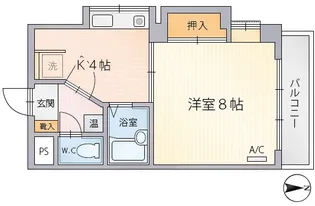 第2高橋マンション【2階】の間取り