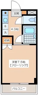 ファミール宮前橋【4階】の間取り