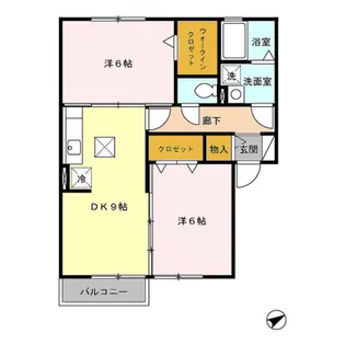 セレッソSAKURA 201【2階】の間取り
