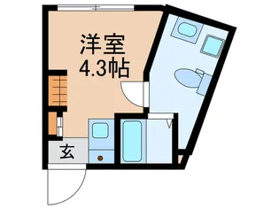 Tセレスト渋谷【4階】の間取り