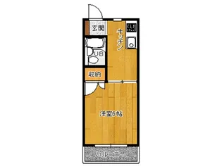 コーポサカエ【2階】の間取り