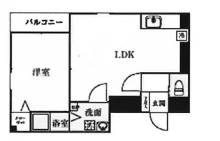 アンジェリークトキワI【3階】の間取り