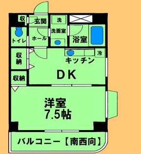 アート・フルベイシス【2階】の間取り