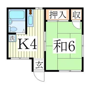 リトルレオ【1階】の間取り