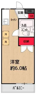 メゾンコーラル【2階】の間取り