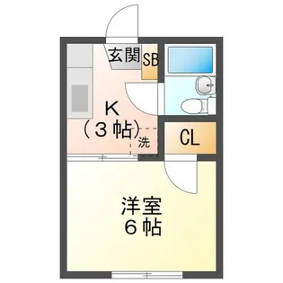 KAMEHOUSE【1階】の間取り