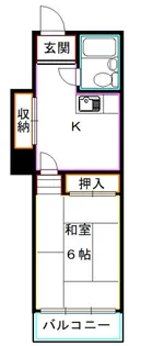 荻窪グランドマンション【2階】の間取り