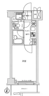ルーブル住吉【7階】の間取り