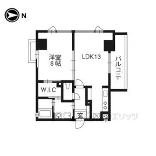 VENTLUXE【2階】の間取り