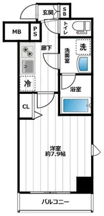 アンベリール西川口【5階】の間取り