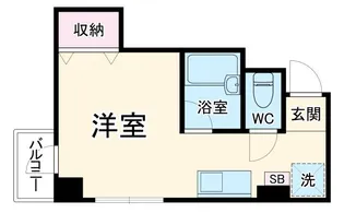 メナー百合丘【5階】の間取り