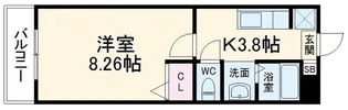 アルト【3階】の間取り