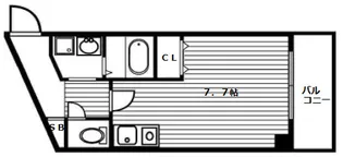 ラヴェルデューア茶臼山【3階】の間取り