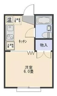 コーポ泉【1階】の間取り