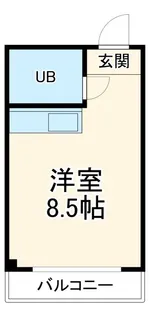 ビスタ緑地II【3階】の間取り