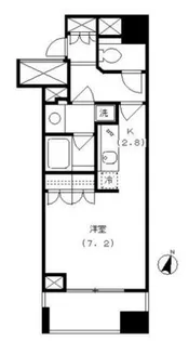 アトラス白山【8階】の間取り