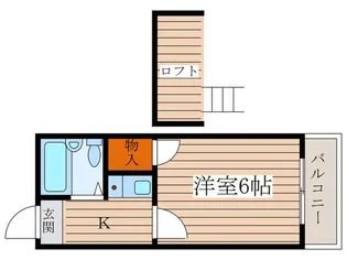 アシスト弥富【2階】の間取り