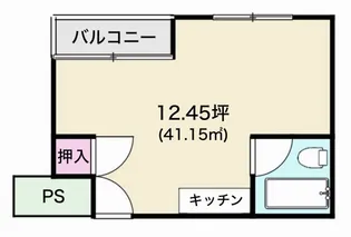 第三丸米ビル【6階】の間取り