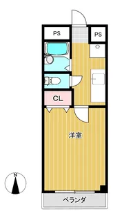 シャルマン草加【1階】の間取り