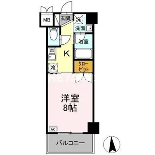 マインズIII【2階】の間取り