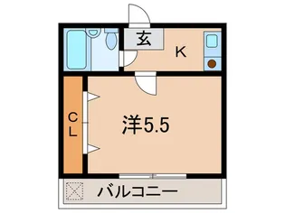 アマービレ名谷【2階】の間取り