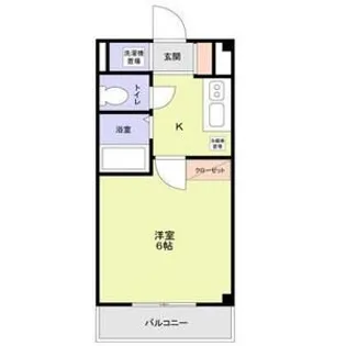 ビレッジヒル上大崎【1階】の間取り