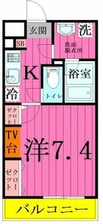 LEVICIA BLDG.III【1階】の間取り
