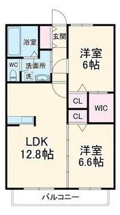 ピアリIV【2階】の間取り
