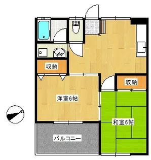 シーダ21【2階】の間取り