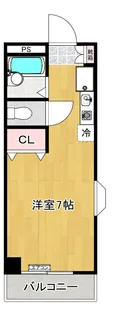 コンフォートフラッツ【2階】の間取り